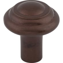 Button 1-1/4 Inch Mushroom Cabinet Knob from the Aspen Collection