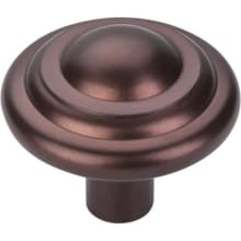 Button 1-3/4 Inch Mushroom Cabinet Knob from the Aspen Collection