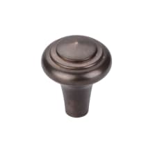Peak 1 Inch Mushroom Cabinet Knob from the Aspen Collection