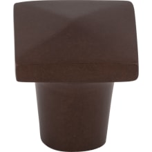 Square 3/4 Inch Square Cabinet Knob from the Aspen Collection