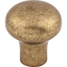 Rounded 7/8 Inch Mushroom Cabinet Knob from the Aspen Collection