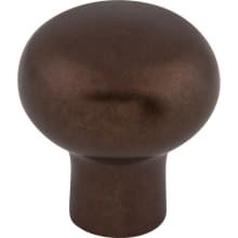 Rounded 7/8 Inch Mushroom Cabinet Knob from the Aspen Collection