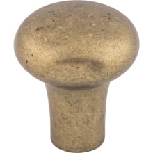 Rounded 1-1/8 Inch Mushroom Cabinet Knob from the Aspen Collection