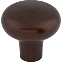 Rounded 1-5/8 Inch Mushroom Cabinet Knob from the Aspen Collection