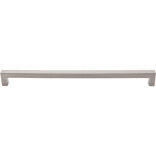 Square 12 Inch Center to Center Handle Cabinet Pull from the Asbury Series - 10 Pack