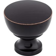 Bergen 1-1/4 Inch Mushroom Cabinet Knob from the Nouveau III Collection