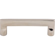 Flat 4 Inch Center to Center Handle Cabinet Pull from the Aspen II Series