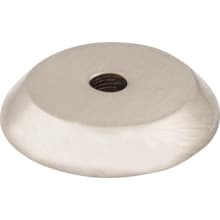 Rounded 7/8 Inch Diameter Knob Backplate from the Aspen II Series
