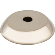 Rounded 7/8 Inch Diameter Knob Backplate from the Aspen II Series