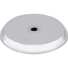 Rounded 1-3/4 Inch Diameter Knob Backplate from the Aspen II Series
