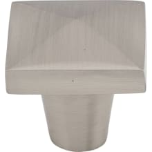 Square 1-1/4 Inch Square Cabinet Knob from the Aspen II Collection