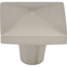 Square 1-1/2 Inch Square Cabinet Knob from the Aspen II Collection
