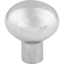 Small 1-3/16 Inch Oval Cabinet Knob from the Aspen II Collection