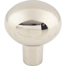 Large 1-7/16 Inch Oval Cabinet Knob from the Aspen II Collection
