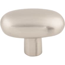 Large 2 Inch Oval Cabinet Knob from the Aspen II Collection