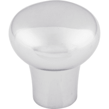 Rounded 7/8 Inch Mushroom Cabinet Knob from the Aspen II Collection