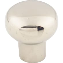 Rounded 7/8 Inch Mushroom Cabinet Knob from the Aspen II Collection