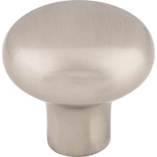 Rounded 1-3/8 Inch Mushroom Cabinet Knob from the Aspen II Collection