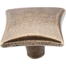 Square 1-1/4 Inch Square Cabinet Knob from the Chateau II Collection