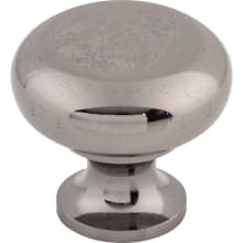 Flat 1-1/4 Inch Mushroom Cabinet Knob from the Somerset II Collection