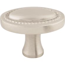 Oval 1-1/4 Inch Oval Cabinet Knob from the Somerset II Collection