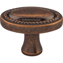 Oval 1-1/4 Inch Oval Cabinet Knob from the Somerset II Collection