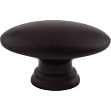 Oval 3/4 Inch Oval Cabinet Knob from the Nouveau Collection