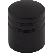 Stacked 1 Inch Cylindrical Cabinet Knob from the Nouveau II Collection