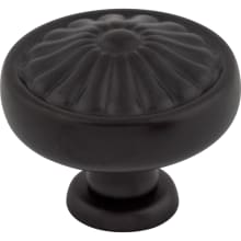 Flower 1-1/4 Inch Mushroom Cabinet Knob from the Normandy Collection
