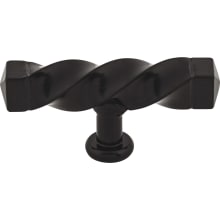 Square 3-3/16 Inch Bar Cabinet Knob from the Normandy Collection