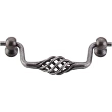 Twist 3-3/4 Inch Center to Center Birdcage Cabinet Pull from the Normandy Collection