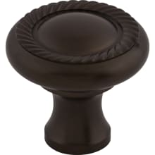 Swirl Cut 1-1/4 Inch Mushroom Cabinet Knob from the Oil Rubbed Collection