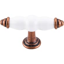 Ceramic 3-3/8 Inch Bar Cabinet Knob from the Chateau Collection