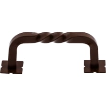 Square 3 Inch Center to Center Handle Cabinet Pull from the Normandy Collection