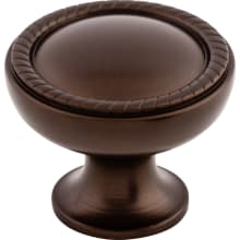 Emboss 1-1/4 Inch Mushroom Cabinet Knob from the Oil Rubbed Collection