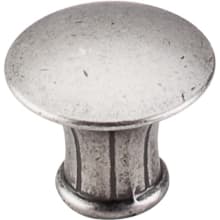 Lund 1-1/4 Inch Mushroom Cabinet Knob from the Edwardian Collection