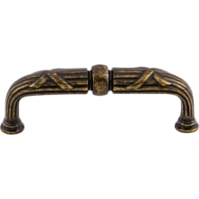 Ribbon 3-3/4 Inch Center to Center Handle Cabinet Pull from the Edwardian Collection
