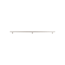Solid 30-1/4 Inch Center to Center Bar Cabinet Pull from the Stainless Collection