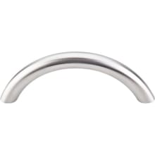 Solid 3 Inch Center to Center Arch Cabinet Pull from the Stainless Collection