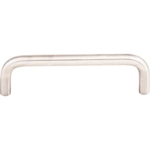 Bent Bar 3-3/4 Inch Center to Center Wire Cabinet Pull from the Stainless Collection