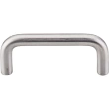 Bent Bar 3 Inch Center to Center Wire Cabinet Pull from the Stainless Collection