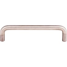 Bent Bar 5-1/16 Inch Center to Center Wire Cabinet Pull from the Stainless Collection