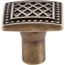 Trevi 1-1/4 Inch Square Cabinet Knob from the Trevi Collection