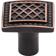 Trevi 1-1/4 Inch Square Cabinet Knob from the Trevi Collection