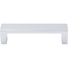 Modern Metro 3-3/4 Inch Center to Center Handle Cabinet Pull from the Sanctuary II Series - 25 Pack