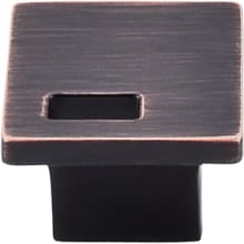 Modern Metro 1-1/4 Inch Square Cabinet Knob from the Sanctuary II Collection