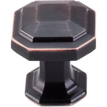 Emerald 1-1/8 Inch Geometric Cabinet Knob from the Chareau Collection