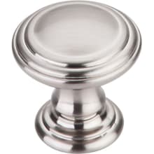 Reeded 1-1/4 Inch Mushroom Cabinet Knob from the Chareau Collection