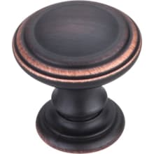 Reeded 1-1/4 Inch Mushroom Cabinet Knob from the Chareau Collection