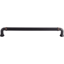 Reeded 12 Inch Center to Center Handle Appliance Pull from the Chareau Series